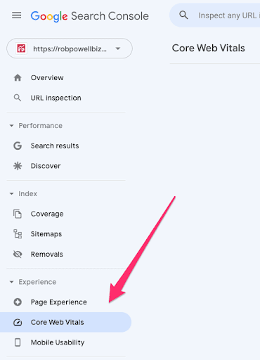 how to check core web vitals