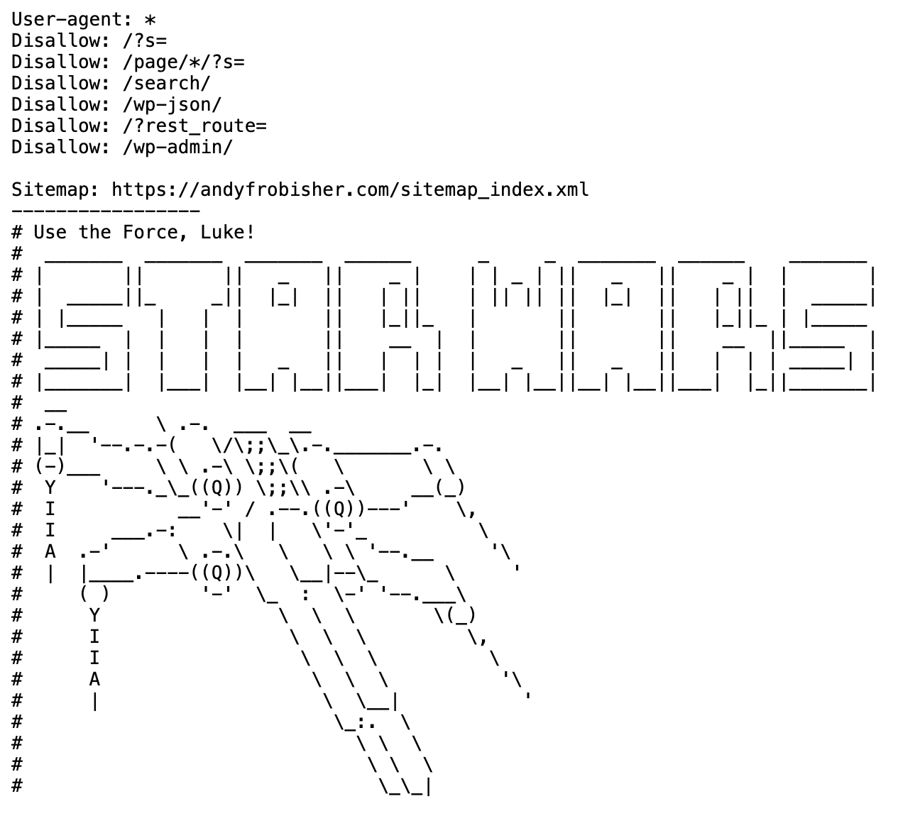 Have Fun And Be Creative With robots.txt