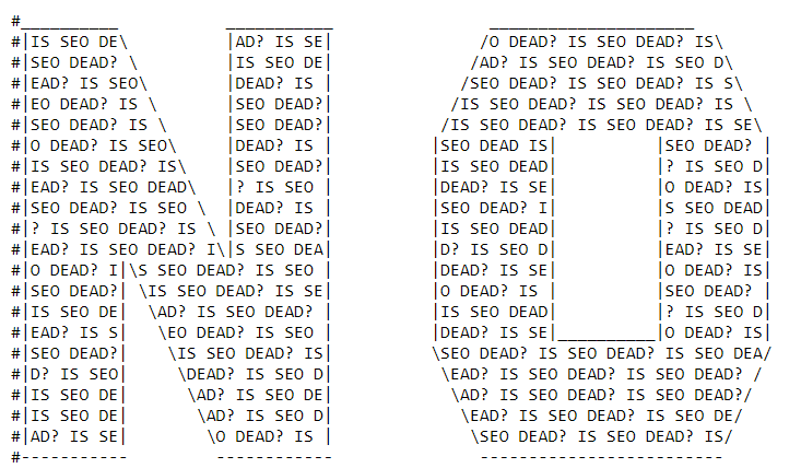 isseodead robots.txt