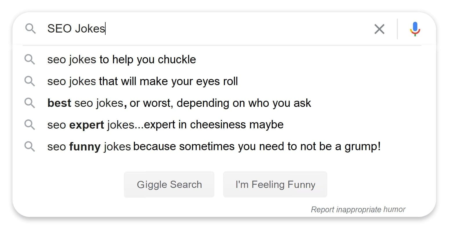 SEO Jokes (Brand New and Original in 2020)