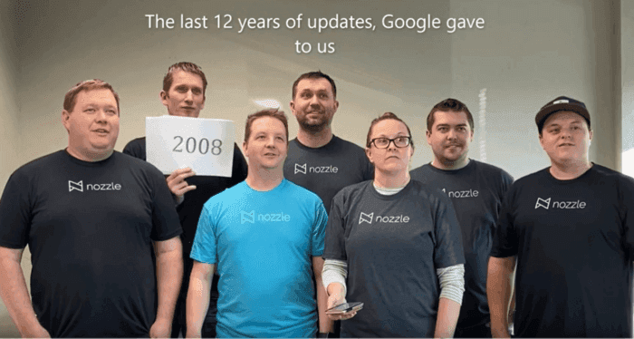 The 12 Years of Google Updates Christmas Song