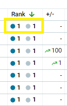 Local result where the Map Pack holds the number one spot and the company ranks first inside it