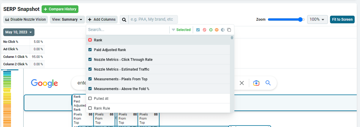 add columns