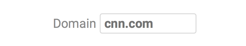 SERP listing for CNN other position trackers