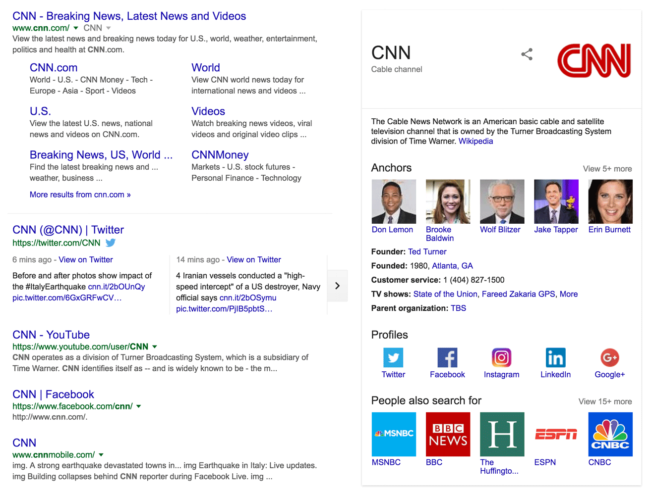 SERP result for CNN Nozzle tracking