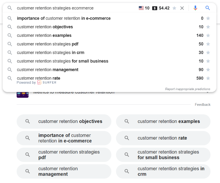 Analyzing Related Searches 2