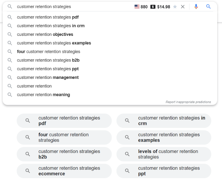 Analyzing Related Searches