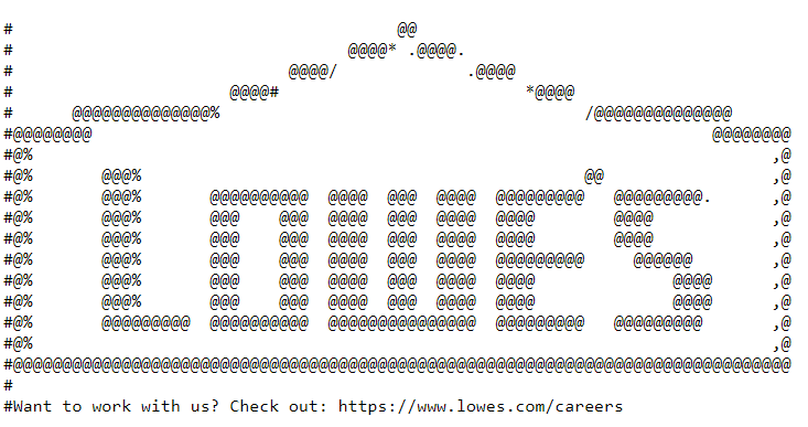 Lowes robots.txt logo