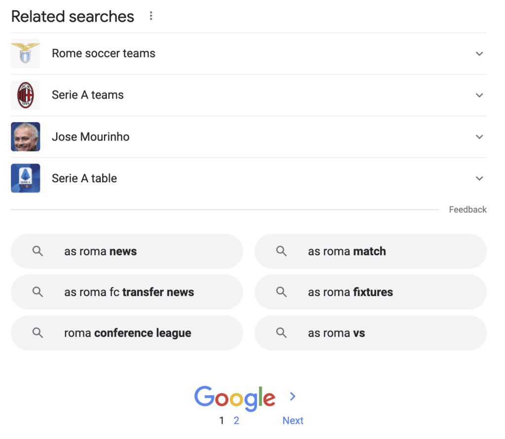 Related Searches mix
