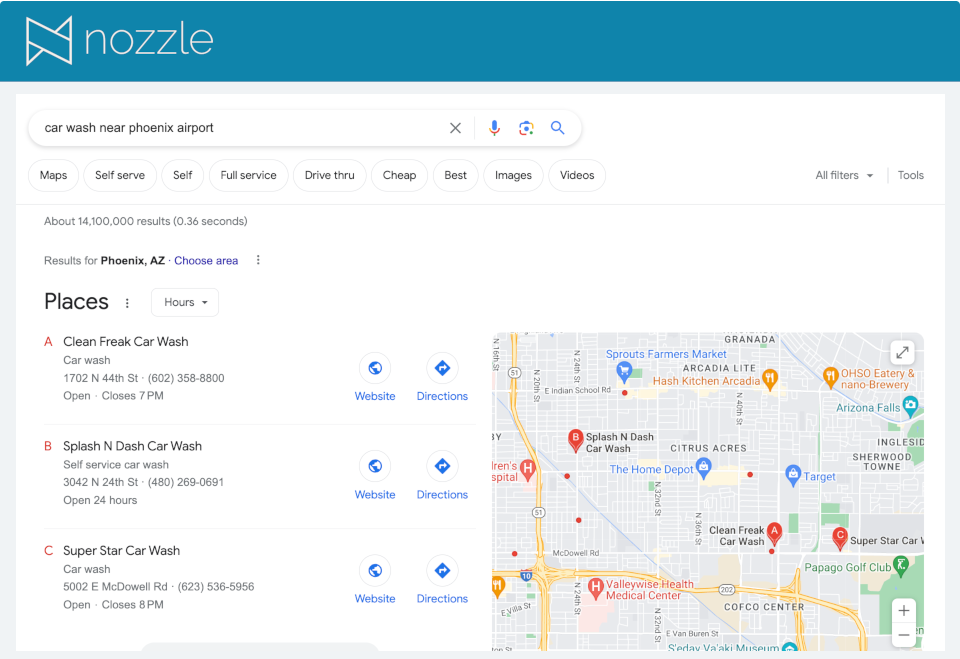 Google local hot sale rank tracking